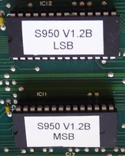 AKAI S950 Sampler V1.2B OS Upgrade EPROMS