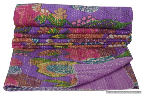 Indian bedspread coverlet - indian,