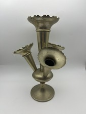 Vintage Brass Epergne Trumpet