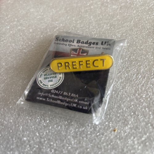 School club prefect - prefect, pin