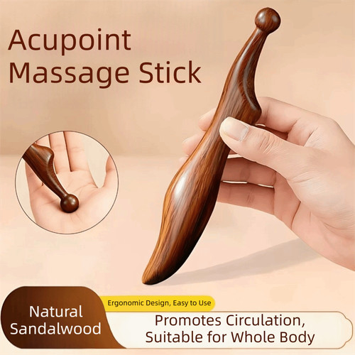 Wooden foot massage - foot, stick