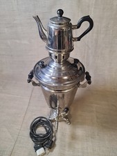 Soviet Vintage electro samovar 3 liters -  Brass USSR .