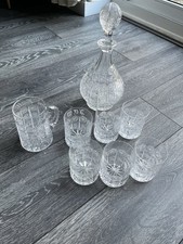 Drinks Decanter  Set With 6