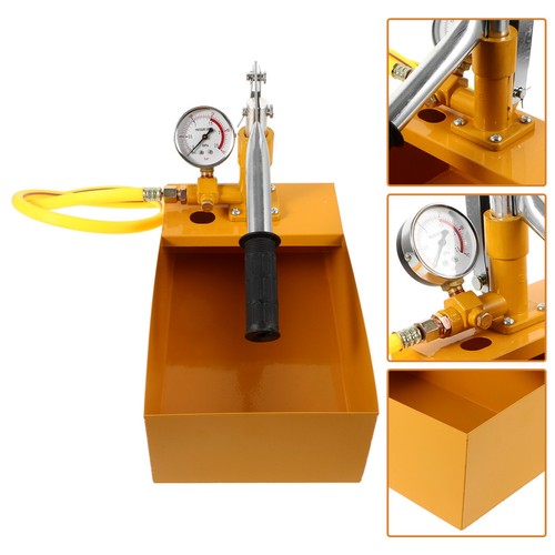 Manual pressure test pump high - manual,