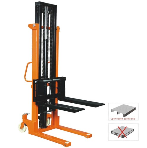 Manual hand pallet stacker - manual,