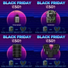 Mars Hydro 5Gallon Grow Bag/4-Layer Drying Racks/Sprayer Pump Bottle/Garden Tool