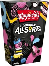 Maynards Bassetts Liquorice Allsorts Carton Licorice sweets Gift Eater Treat
