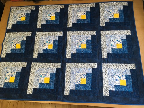 Patchwork cotton quilt small