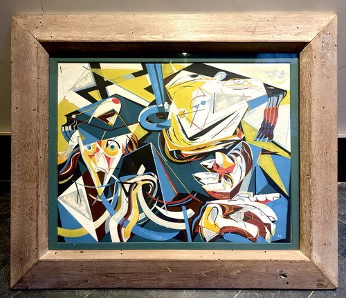 James mcconnell serigraph - james, 1946