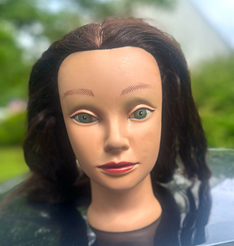 Female hair styling mannequin - hair,
