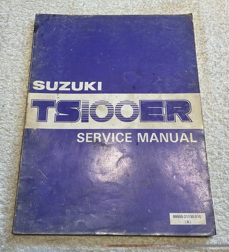 Factory suzuki ts100er - suzuki,