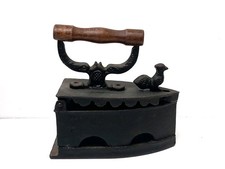 Antique Charcoal Coal Cast