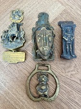 4 Vintage Brass Door Knockers