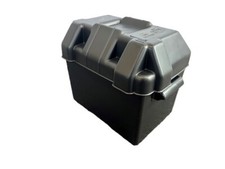 Standard Size Battery Box | For Caravan/Camper/Boat/Motorhome | Includes Straps