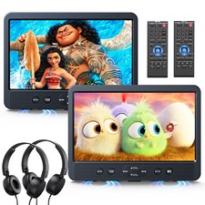 2x10.1" Dual Car Headrest DVD