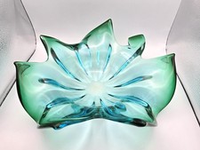 Vintage murano style green