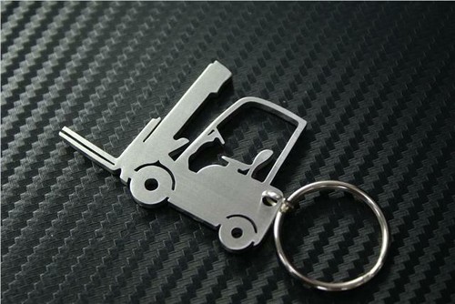 Forklift truck keyring - truck,