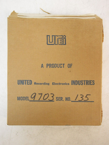 Urei 9703 vu - urei, board
