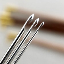 1 set French Embroidery Needles Tambour Crochet Hook Hooks with 3 Needle,