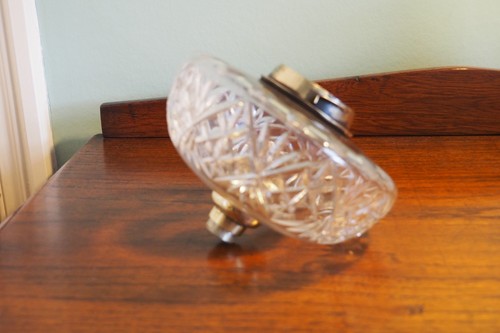 Antique cut glass messengers - antique,