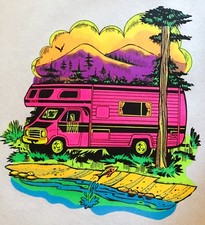 VTG Ford Chevy hunting camper