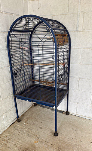 Tall metal wire bird cage - tall,