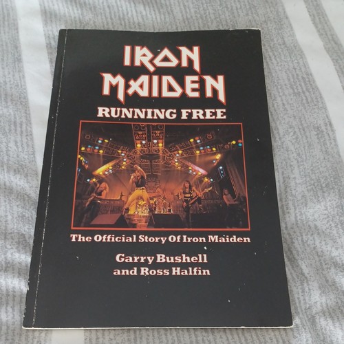 Iron maiden running free book - iron,