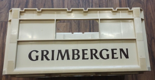 Grimbergen belgian beer crate - grimbergen,