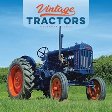 Vintage Tractors Calendar 2026 - Transport - Month To View