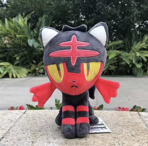 Pokémon litten plush soft toy - plush,