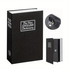 Portable Hidden Safe Book with