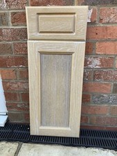 KITCHEN DOOR- LIMED SOLID OAK