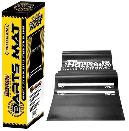 Harrows pro rubber darts mat - harrows,