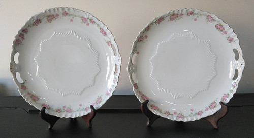 Pair vintage twin handled - of, twin-handled