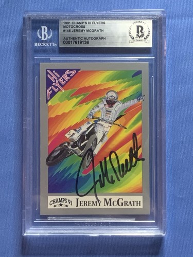 Jeremy mcgrath signed 1991 - jeremy,