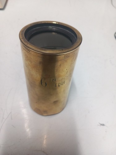 Vintage brass lense - vintage,