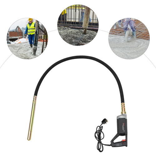 Electric concrete vibrator - concrete,
