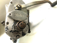 Rare Vintage Norton upright gearbox International, 16H, Model 18, Big 4 N8001-3