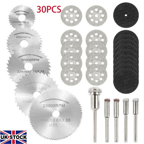30pc diamond cutting - cutting, discs