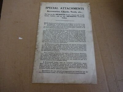 Drummond accessories book for