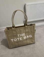 Marc Jacobs Women's Tote Bag with Zip - Large - Beige Brown