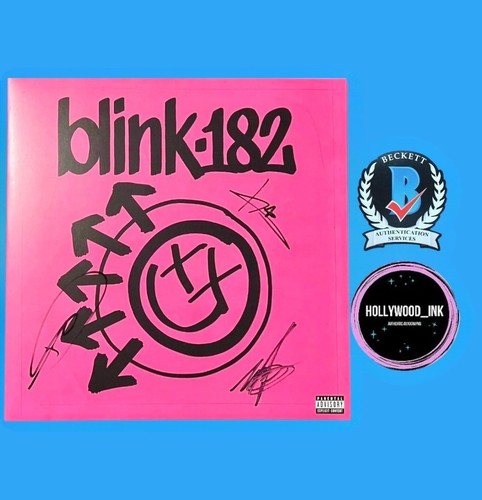 Blink 182 signed autograph - blink,