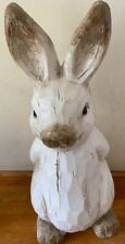 Latex mould WITH FOAM SUPPORT CASE for making this large rustic style rabbit