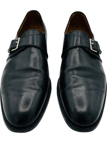 John lobb leather monk strap - john,