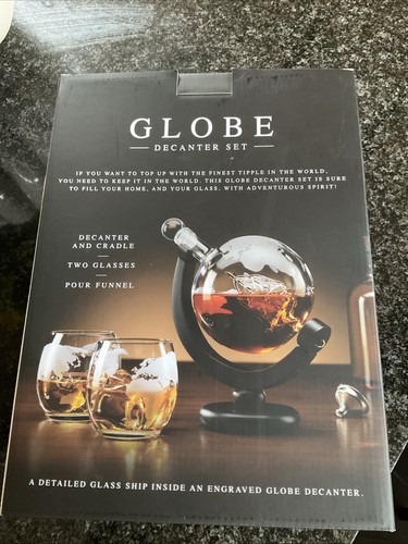 Globe decanter set two - globe,