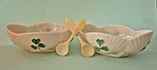 BELLEEK OPEN SALT Pinch Bowls