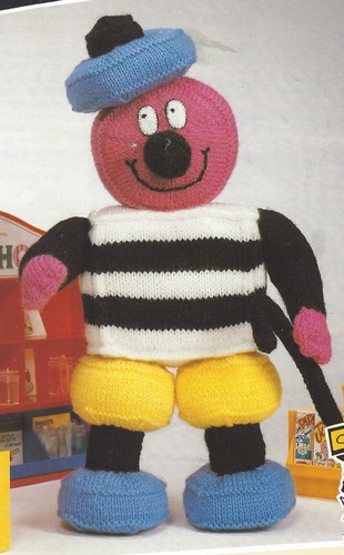 Toy bertie bassett knitting - toy,