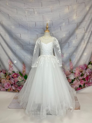 First communion flower girl - communion,