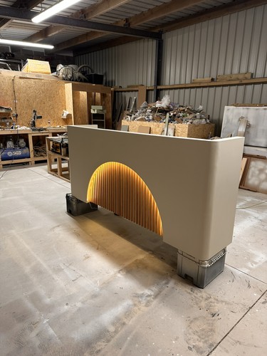 Bespoke reception desk beauty - reception, desk,