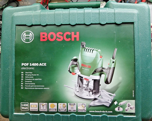 Bosch pof 1400 ace router - pof,